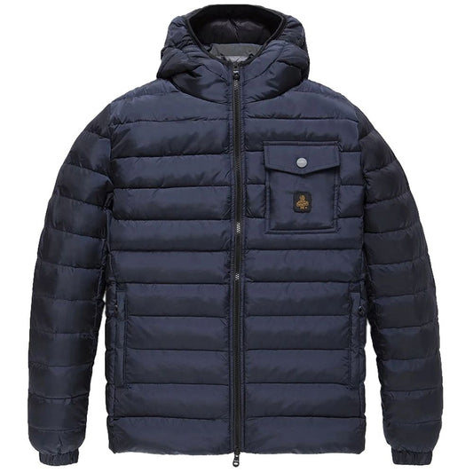 Refrigiwear Herrenjacke aus blauem Nylon