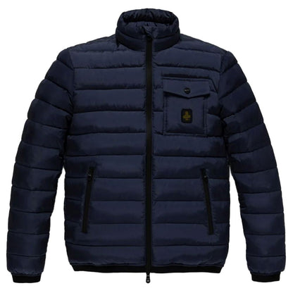 Refrigiwear Blaue Nylon-Herrenjacke