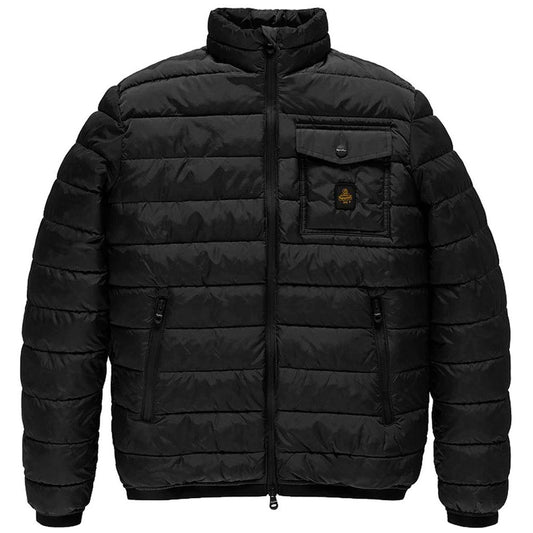 Refrigiwear Schwarze Nylon-Herrenjacke