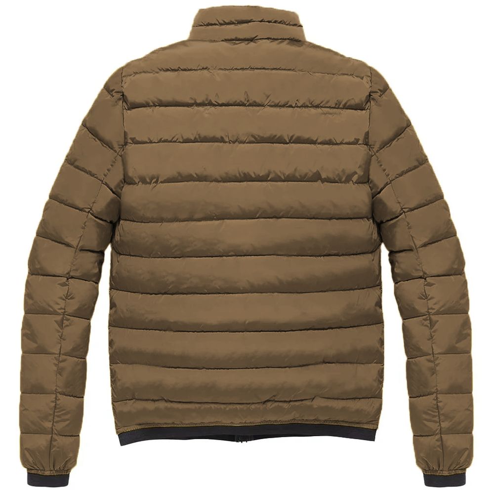 Refrigiwear Braune Nylon-Herrenjacke