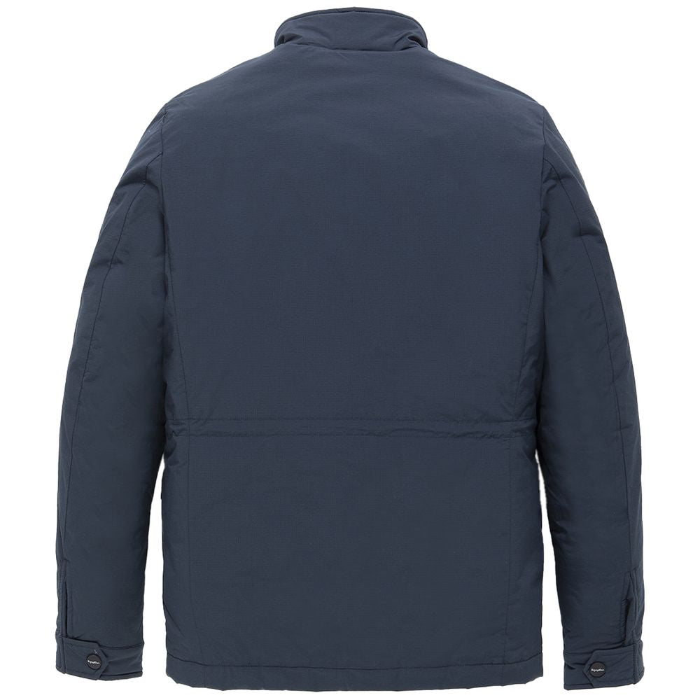 Refrigiwear Blaue Nylon-Herrenjacke