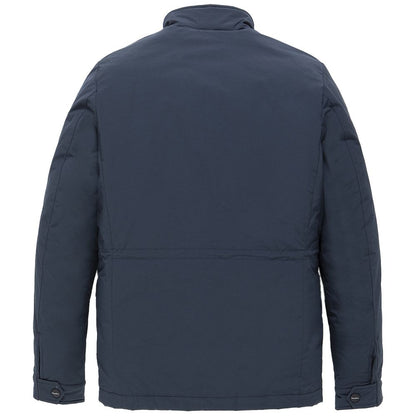 Refrigiwear Blaue Nylon-Herrenjacke