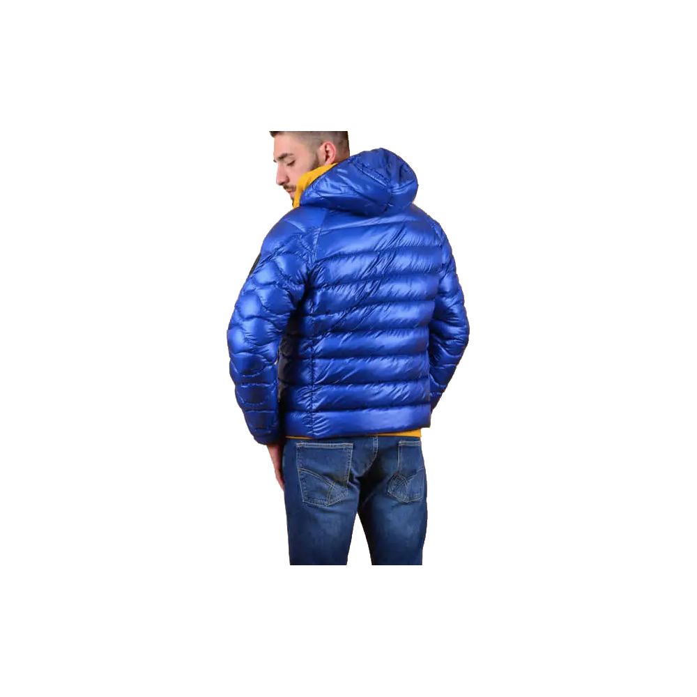 Refrigiwear Blaue Nylon-Herrenjacke