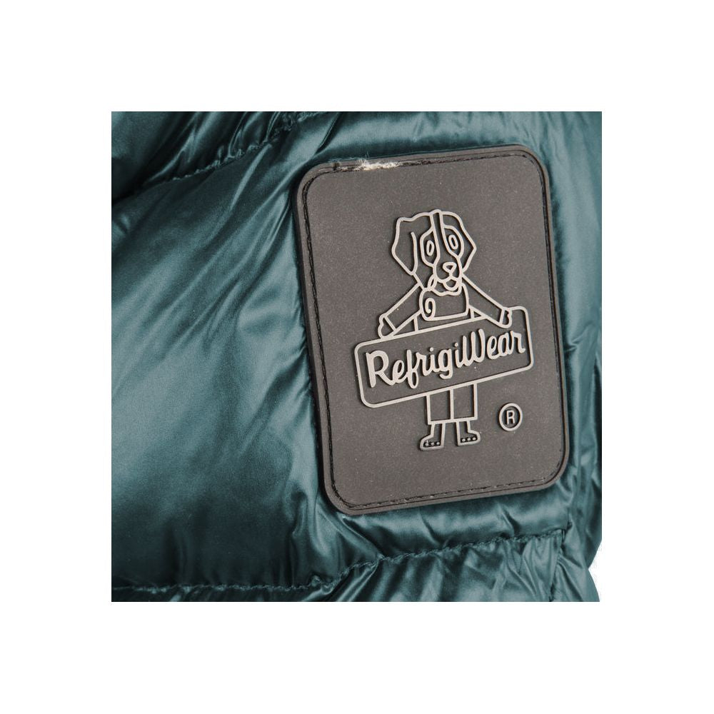 Refrigiwear Grüne Nylon Herrenjacke