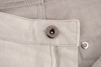 Costume National – Weiße Slim-Jeans aus Baumwollstretch