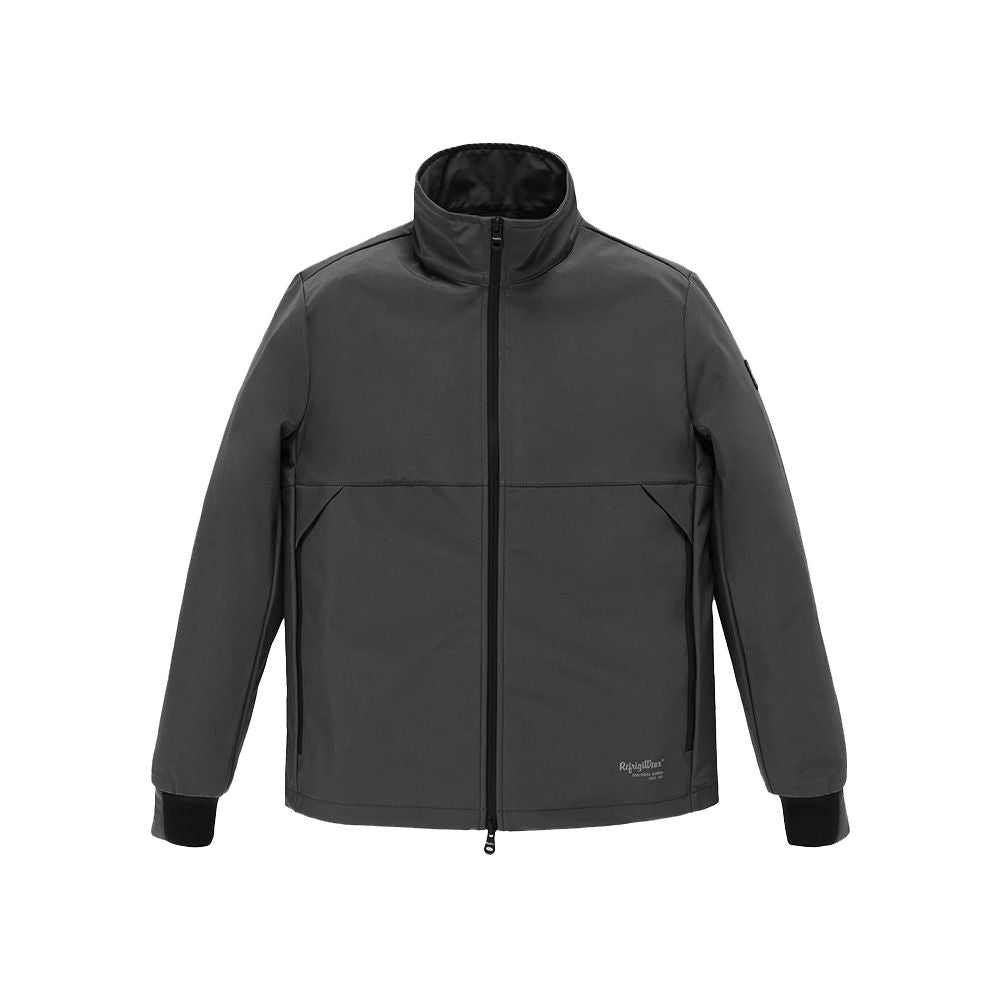 Refrigiwear Graue Nylon-Bomberjacke für Herren