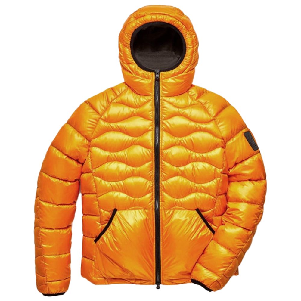 Refrigiwear Orange Nylon Herrenjacke