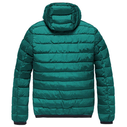 Refrigiwear Grüne Nylon Herrenjacke