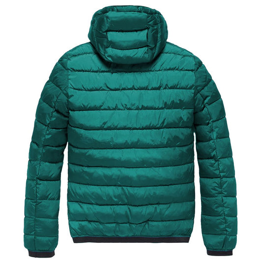 Refrigiwear Grüne Nylon Herrenjacke