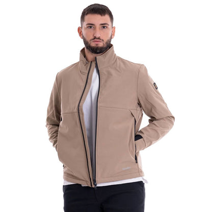 Refrigiwear Beige Nylon Herren Bomberjacke