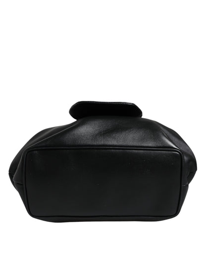 Dolce &amp; Gabbana – Schwarze Clutch aus Kalbsleder