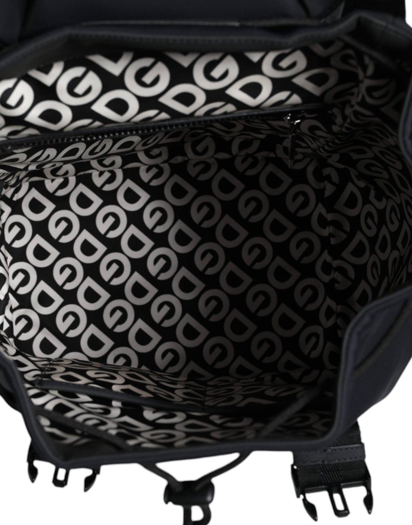 Dolce &amp; Gabbana – Schwarzer Reiserucksack aus Neopren „DG Mania“