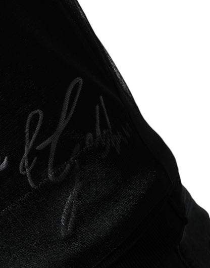 Dolce &amp; Gabbana Schwarzer Polyester-Pullover