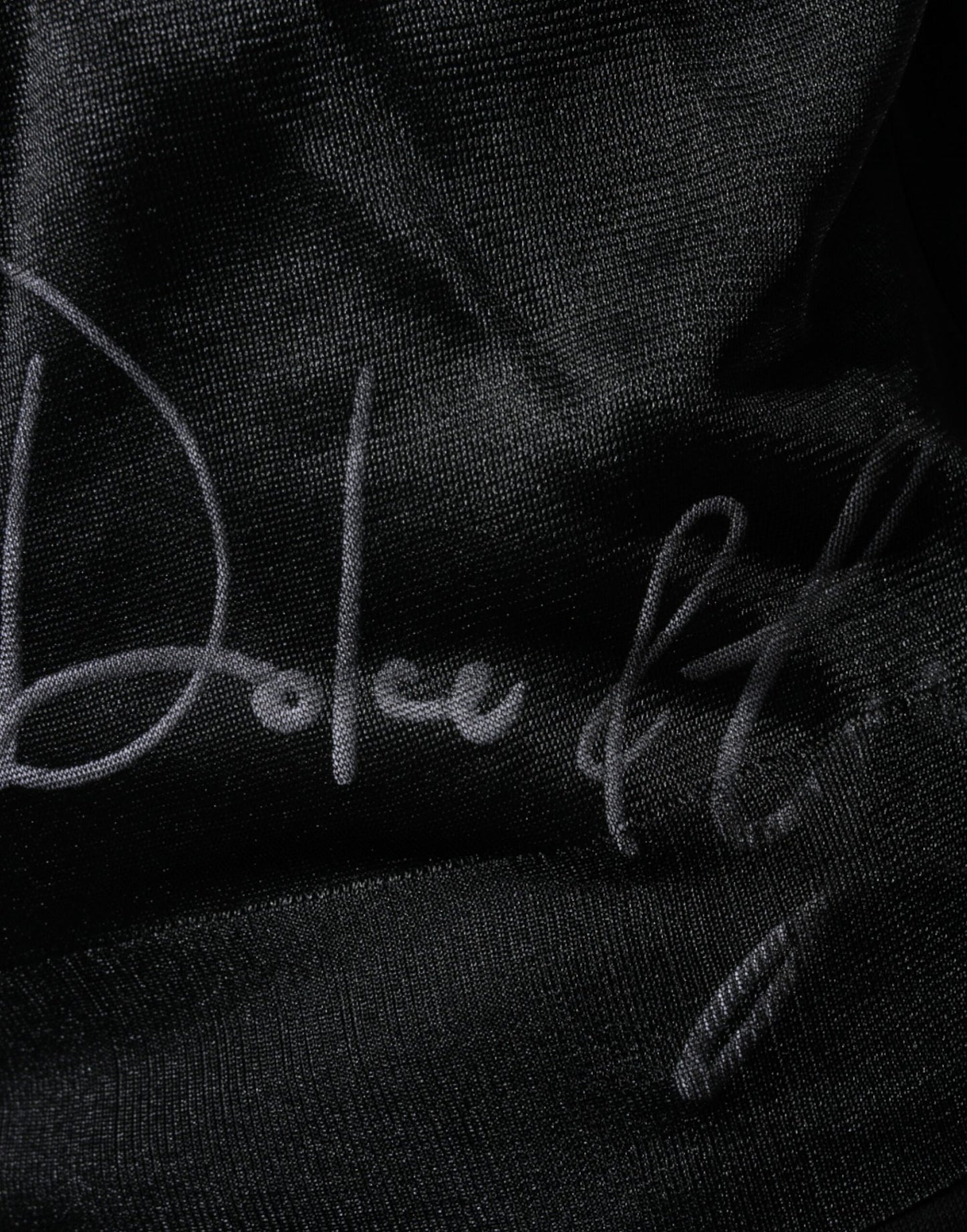 Dolce &amp; Gabbana Schwarzer Polyester-Pullover