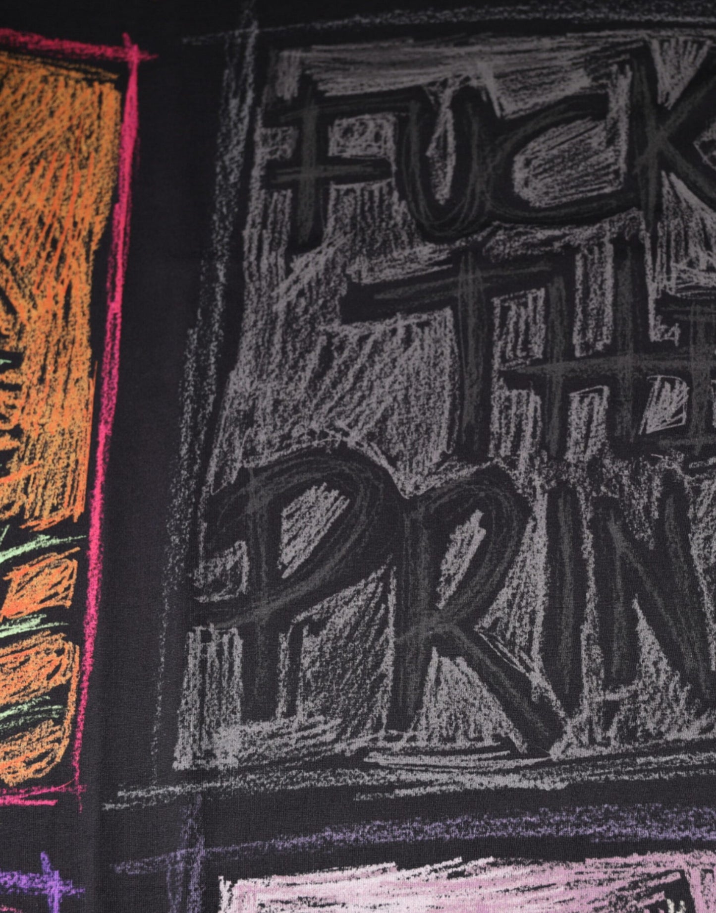 Dolce &amp; Gabbana Baumwoll-T-Shirt mit mehrfarbigem Grafikdruck