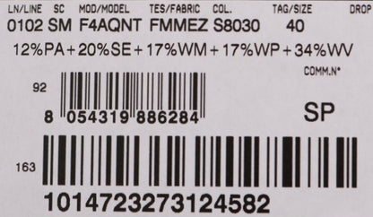 Dolce &amp; Gabbana Graue Mini-Shorts aus Wolle mit hoher Taille