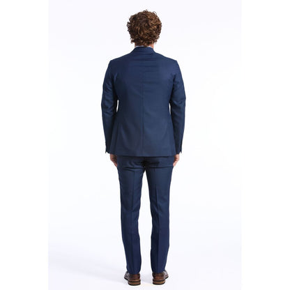 Baldinini Trend Blauer Wollblazer für Herren