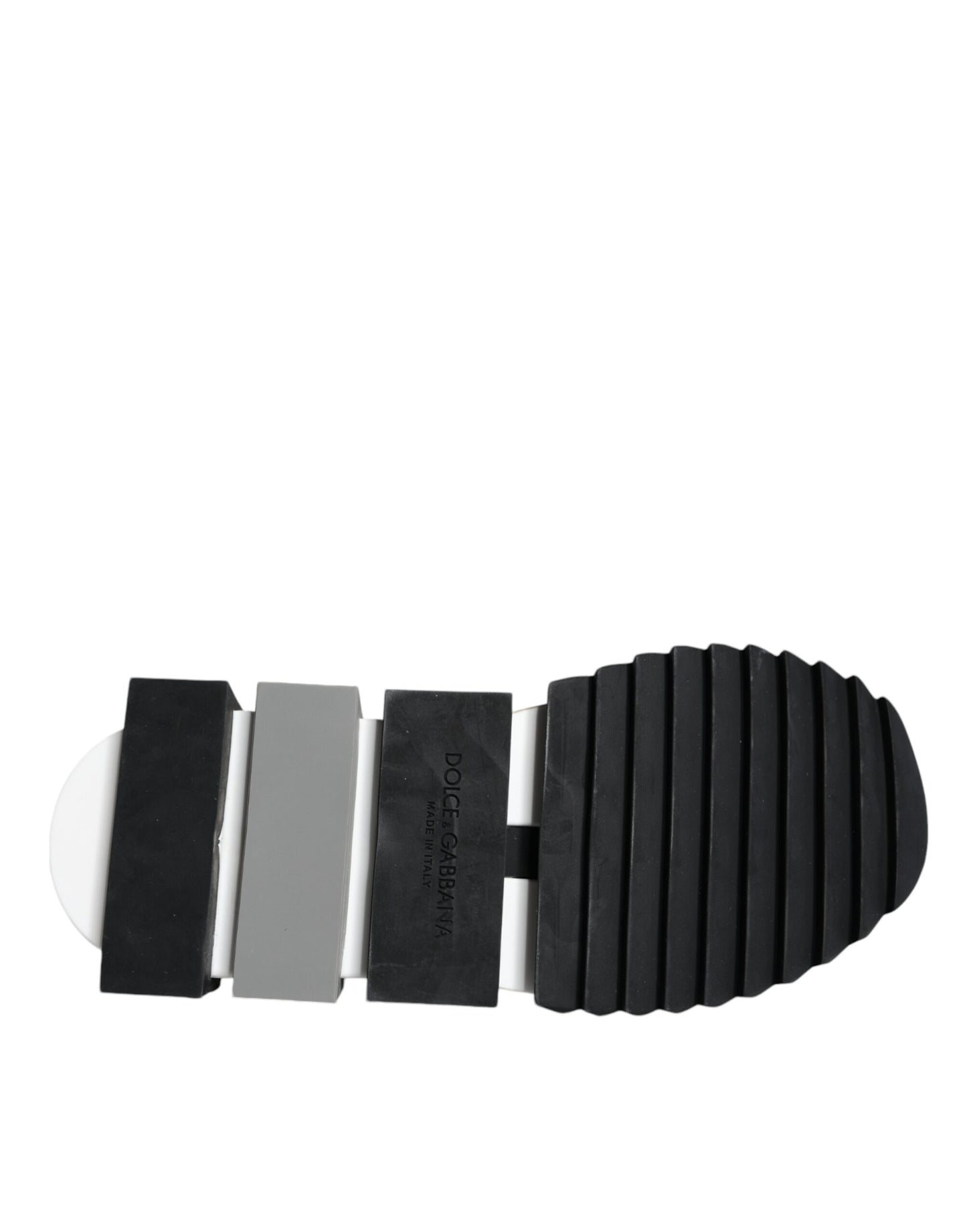 Dolce &amp; Gabbana Schwarz Weiß Sorrento Low Top Sneakers Schuhe