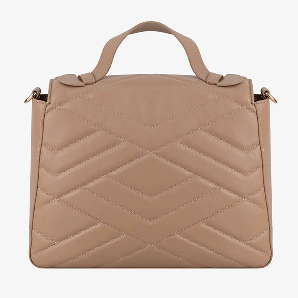 CRISTINAEFFE Beige Kunstleder Damen Umhängetasche