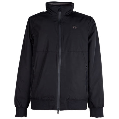 La Martina Black Polyester Men's Jacket