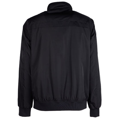 La Martina Black Polyester Men's Jacket