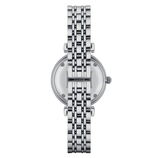 Armani – Silberne Edelstahluhr