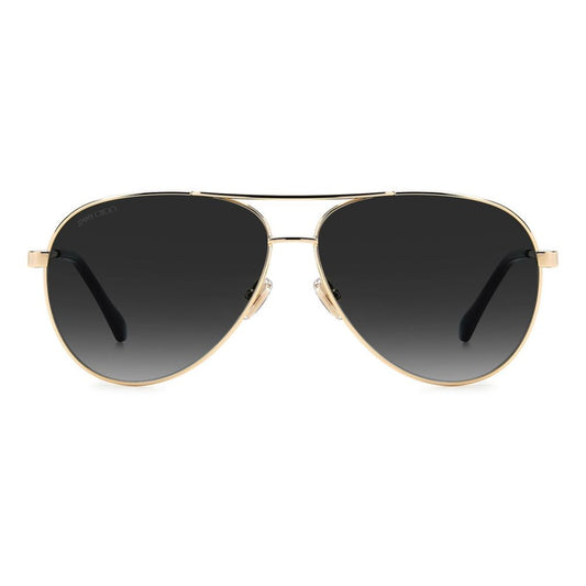 Jimmy Choo Sonnenbrille aus goldenem Metall