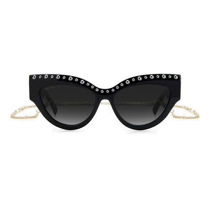 Jimmy Choo – Schwarze Acetat-Sonnenbrille