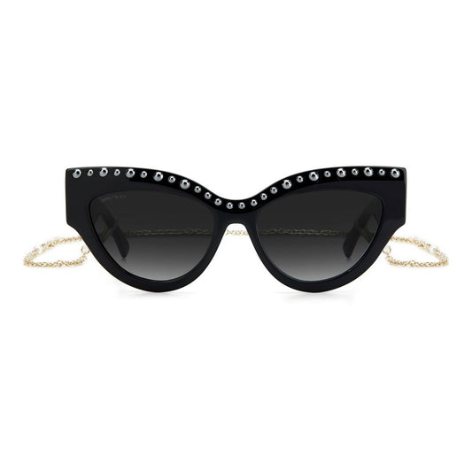 Jimmy Choo – Schwarze Acetat-Sonnenbrille
