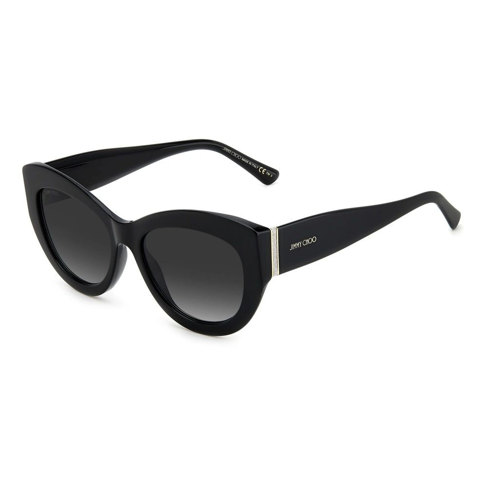 Jimmy Choo – Schwarze Acetat-Sonnenbrille