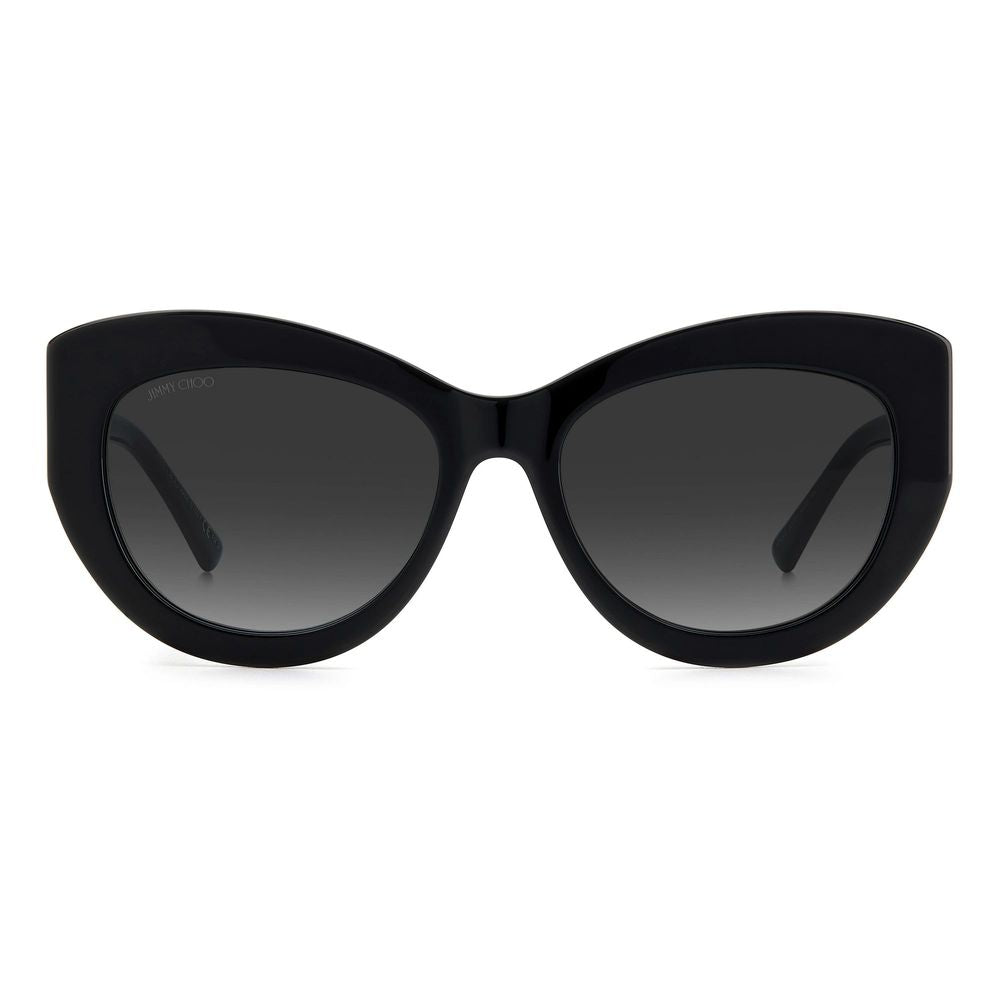 Jimmy Choo – Schwarze Acetat-Sonnenbrille