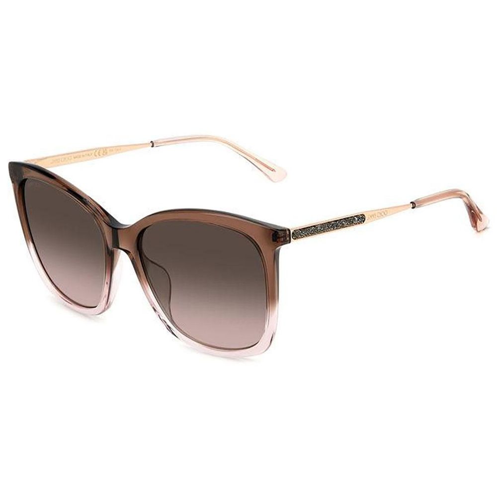 Jimmy Choo – Braune Acetat-Sonnenbrille