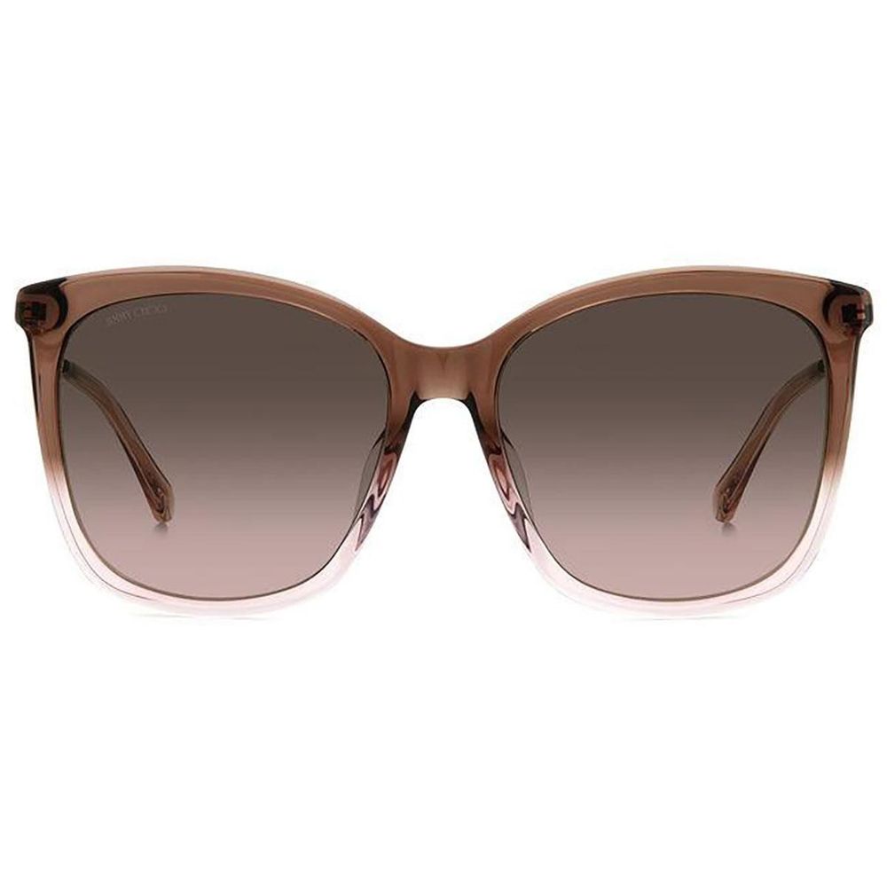 Jimmy Choo – Braune Acetat-Sonnenbrille