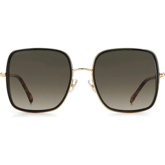 Jimmy Choo Sonnenbrille aus goldenem Metall