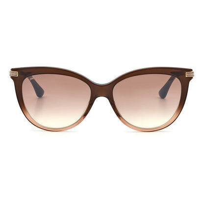Jimmy Choo – Braune Acetat-Sonnenbrille