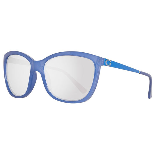 Guess – Blaue Sonnenbrille aus Kunststoff