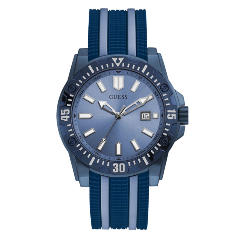Guess Blue Synthetik-Sportuhr