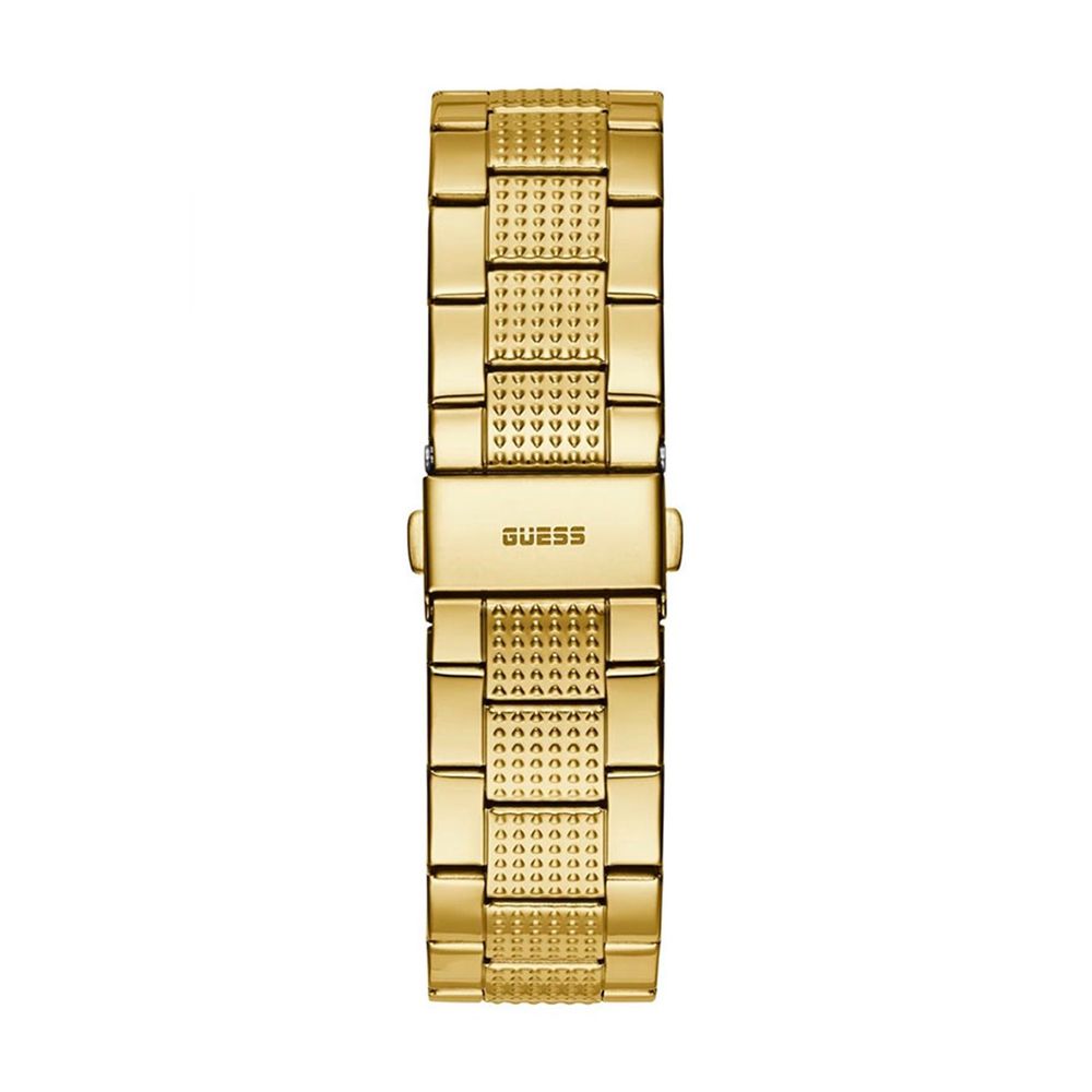 Guess Goldfarbene Digitaluhr aus Edelstahl