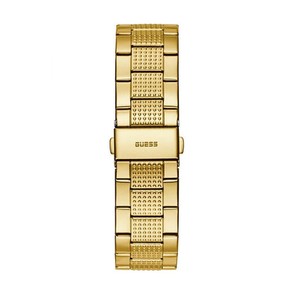 Guess Goldfarbene Digitaluhr aus Edelstahl