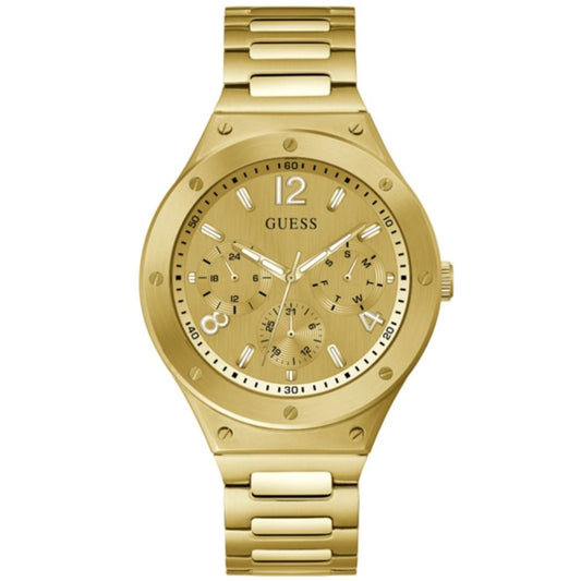 Guess Goldfarbene Edelstahluhr
