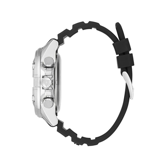 Guess Schwarze Synthetik-Sportuhr