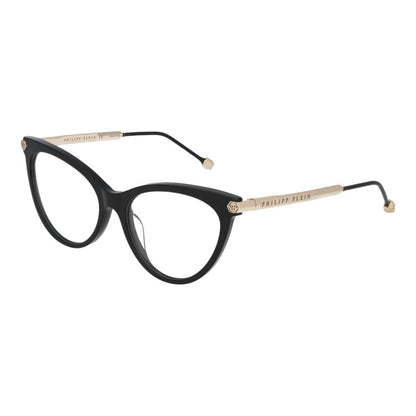 Philipp Plein Schwarze Brillenfassung aus Celluloseacetat