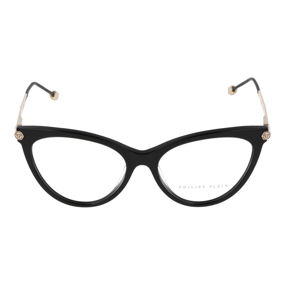Philipp Plein Schwarze Brillenfassung aus Celluloseacetat