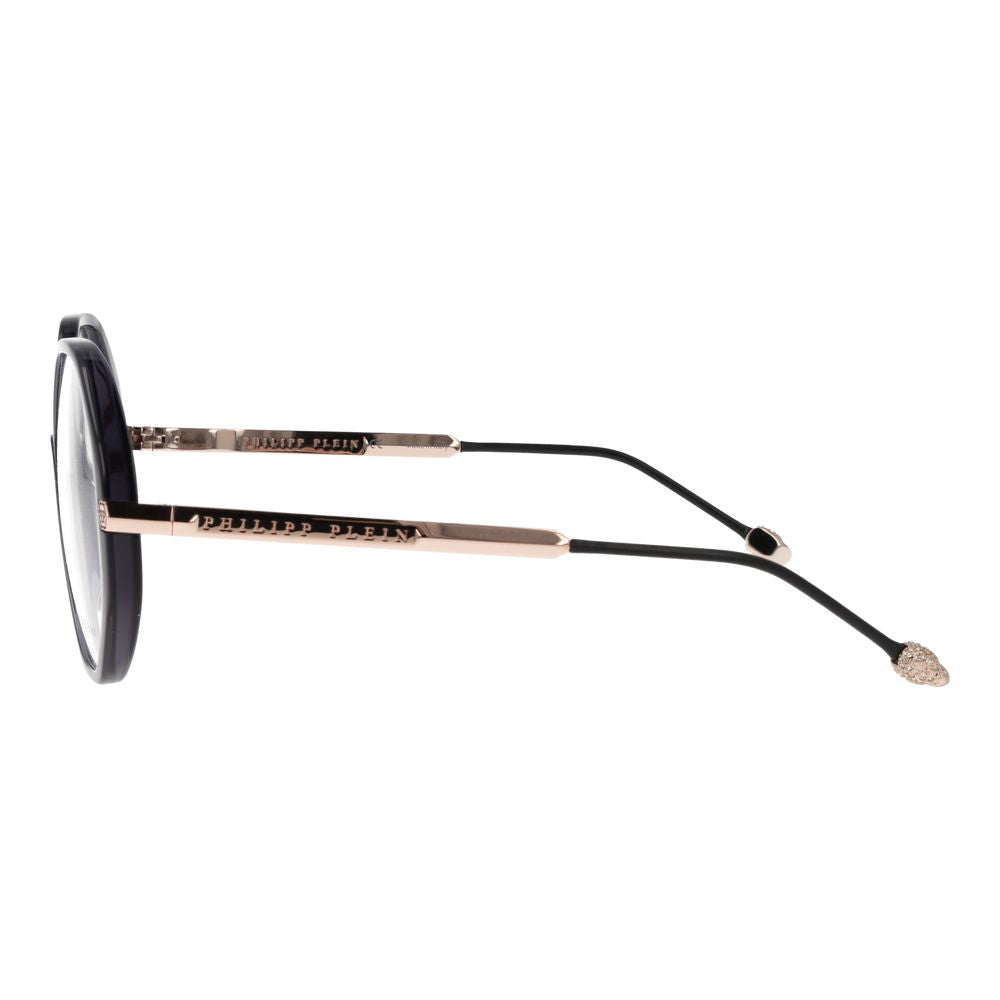 Philipp Plein Brille (Gestell) aus grauem Celluloseacetat