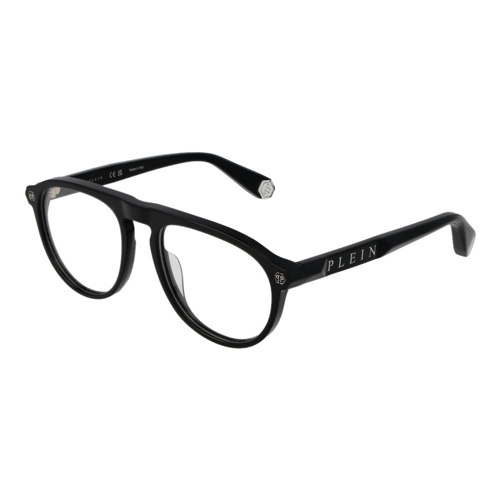 Philipp Plein Schwarze Brillenfassung aus Celluloseacetat