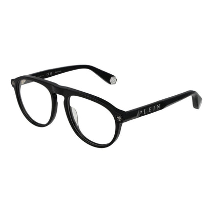 Philipp Plein Schwarze Brillenfassung aus Celluloseacetat