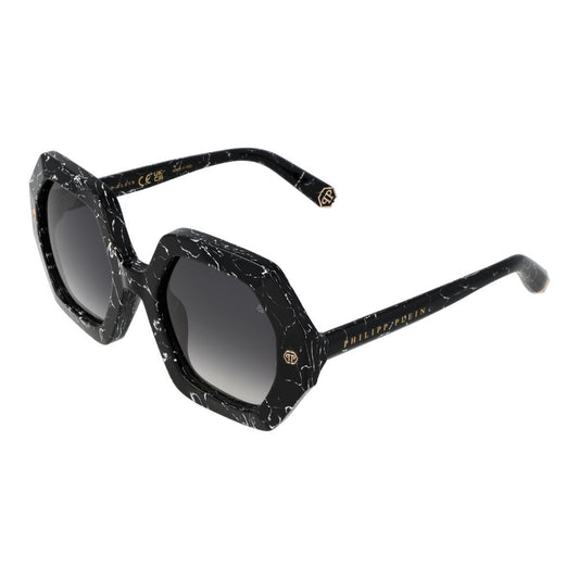 Philipp Plein Schwarze Damen-Sonnenbrille