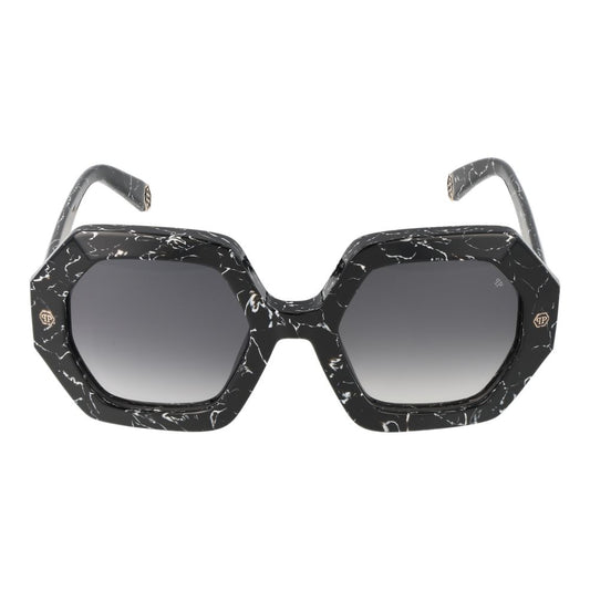 Philipp Plein Schwarze Damen-Sonnenbrille