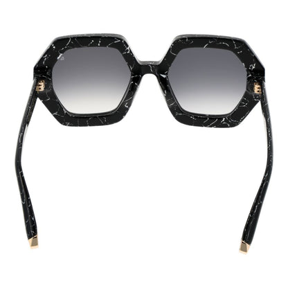 Philipp Plein Schwarze Damen-Sonnenbrille