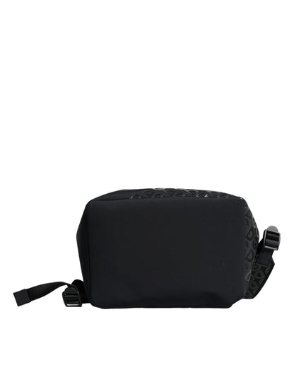 Dolce &amp; Gabbana – Schwarzer Reiserucksack aus Neopren „DG Mania“